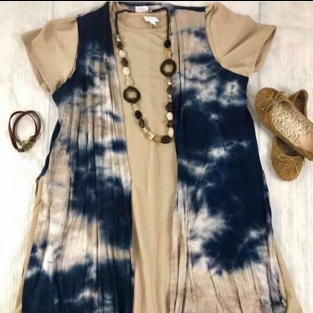 LuLaRoe unicorn tie dye Joy